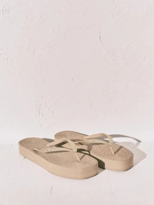 Obrázek produktu women'secret žabky espadrilky dámské BLACK&WHITE béžová