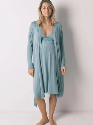 Obrázek produktu women'secret župan dámský z viskózy modrá
