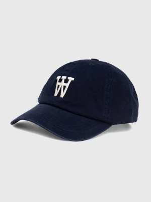 Obrázek produktu Wood Wood Bavlněná baseballová čepice Wood Wood Eli Embroidery námořnická modř