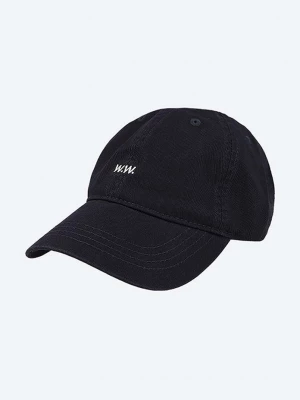 Obrázek produktu Wood Wood Bavlněná baseballová čepice Wood Wood Low Profile Twill Cap námořnická modř