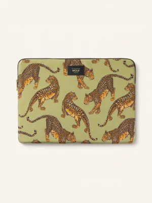 Obrázek produktu Wouf Pouzdro Na Notebook Avo Leopard světle zelená / koňaková / černá