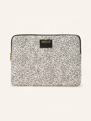 Obrázek produktu Wouf Pouzdro Na Notebook Cute krémová / zlatá / černá