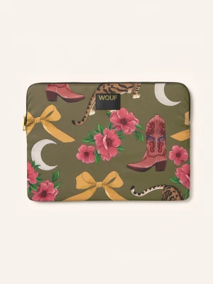 Obrázek produktu Wouf Pouzdro Na Notebook Gina olivová / růžová / žlutá