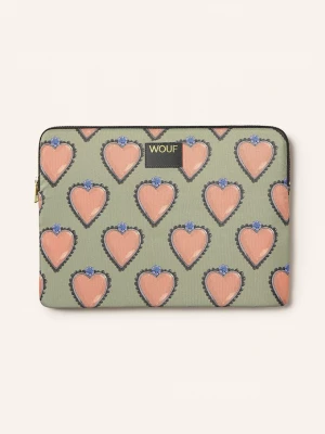 Obrázek produktu Wouf Pouzdro Na Notebook Gina světle zelená / růžová