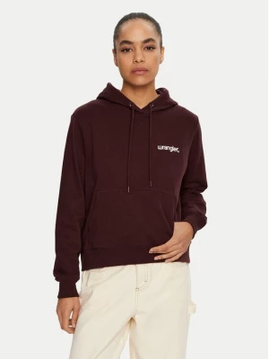 Obrázek produktu Wrangler Mikina 112356460 Bordó Regular Fit