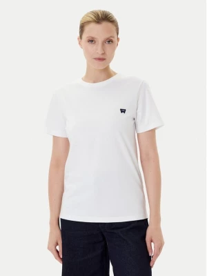 Obrázek produktu Wrangler T-Shirt Sign Off 112373024 Bílá Slim Fit