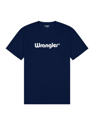 Obrázek produktu WRANGLER Tričko 'LOGO TEE' marine modrá / bílá