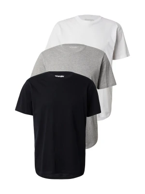 Obrázek produktu WRANGLER Tričko šedý melír / černá / bílá