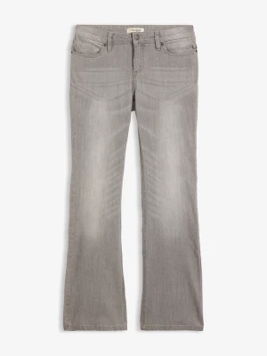 Obrázek produktu Wygodne dżinsy ze stretchem o kroju bootcut, mid waist BonPrix szary