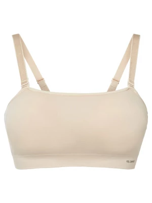 Obrázek produktu Wyściełany biustonosz bandeau Feel Comfort, bezszwowy, z odpinanymi ramiączkami BonPrix beżowy