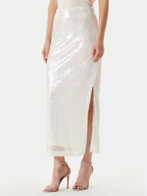Obrázek produktu YAS Maxi sukně Sequina 26037771 Écru Regular Fit Krémová