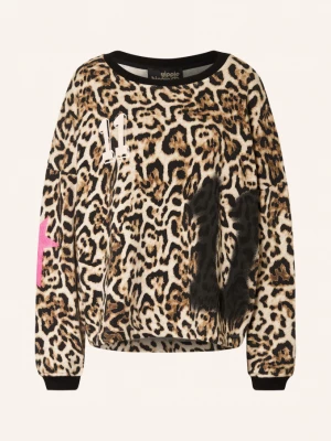 Obrázek produktu Yippie Hippie Mikina Oversized světle hnědá / hnědá / černá