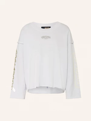 Obrázek produktu Yippie Hippie Oversized Mikina S Flitry černošedá / stříbrná / neonově oranžová