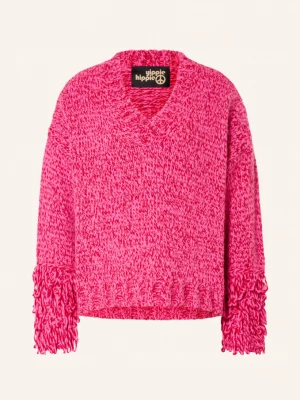 Obrázek produktu Yippie Hippie Svetr neonově růžová / tmavě červená