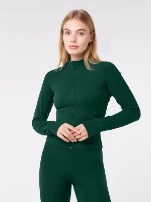 Obrázek produktu YO-GAYA Sportovní bunda 'Sports Jacket' tmavě zelená
