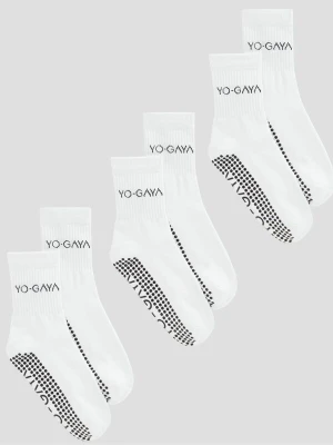 Obrázek produktu YO-GAYA Sportovní ponožky 'Socks - 3-Pack - Pilates' bílá