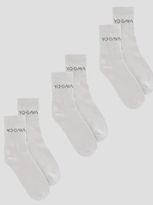 Obrázek produktu YO-GAYA Sportovní ponožky 'Socks - 3-Pack' šedá