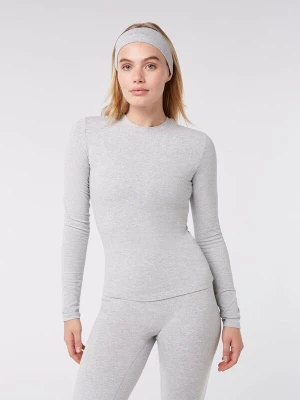 Obrázek produktu YO-GAYA Tričko 'Lounge Long Sleeve Top' šedý melír