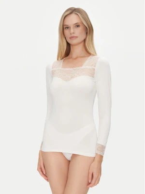 Obrázek produktu Ysabel Mora Pyžamová halenka 19049 Krémová Slim Fit