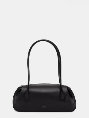 Obrázek produktu Yuzefi bagetová kabelka dámská kožená OYSTER SHOULDER BAG černá