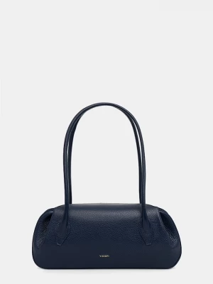 Obrázek produktu Yuzefi baguette kabelka dámská kožená OYSTER SHOULDER BAG námořnická modř