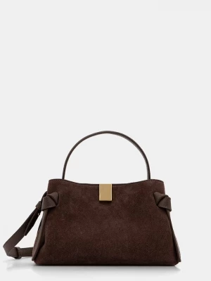 Obrázek produktu Yuzefi crossbody kabelka dámská semišová GYOZA MINI hnědá