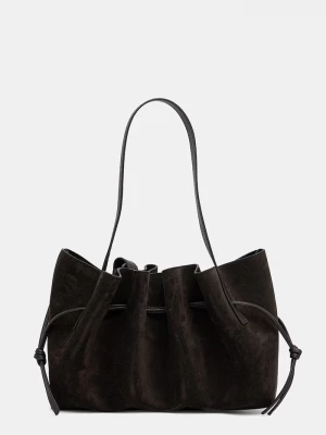 Obrázek produktu Yuzefi hobo kabelka dámská semišová SCALLOP SHOULDER hnědá