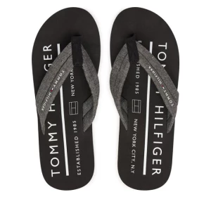 Obrázek produktu Žabky Tommy Hilfiger Hilfiger Chambray Beach Sandal FM0FM05751 Šedá