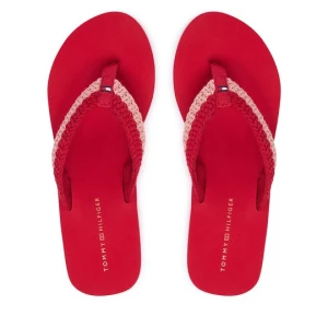 Obrázek produktu Žabky Tommy Hilfiger Th Wedge Crochet Summer Sandal FW0FW09420 Červená