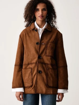 Obrázek produktu Zadig&Voltaire bunda dámská semišová VENEZIA hnědá