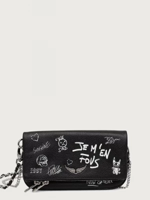 Obrázek produktu Zadig&Voltaire crossbody kabelka dámská kožená černá