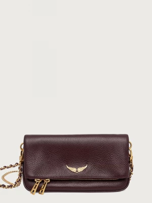 Obrázek produktu Zadig&Voltaire crossbody kabelka dámská kožená ROCK NANO GRAINED LEATHER