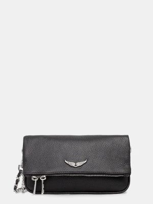 Obrázek produktu Zadig&Voltaire crossbody kabelka dámská kožená ROCK NANO GRAINED LEATHER černá
