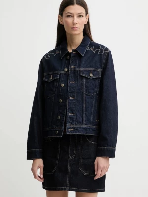 Obrázek produktu Zadig&Voltaire Džínová bunda ZADIG&VOLTAIRE námořnická modř