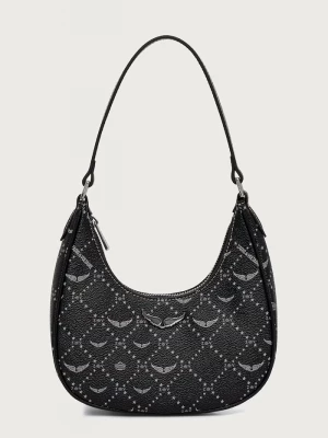 Obrázek produktu Zadig&Voltaire hobo kabelka dámská z imitace kůže černá