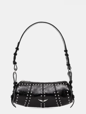 Obrázek produktu Zadig&Voltaire Kožená kabelka ZADIG&VOLTAIRE LE ROUDOUDOU STUDS černá