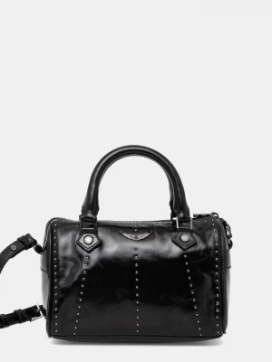 Obrázek produktu Zadig&Voltaire Kožená kabelka ZADIG&VOLTAIRE XS SUNNY VIBE STUDS černá