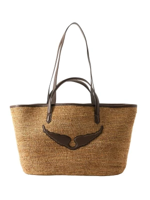 Obrázek produktu Zadig & Voltaire Nákupní taška 'LE WINGS' hnědá / tmavě hnědá