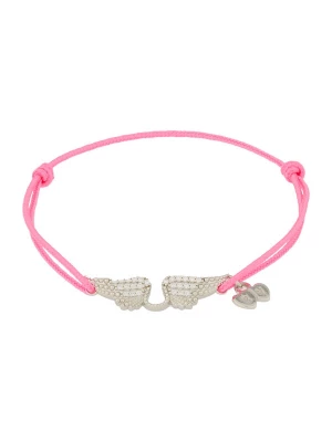 Obrázek produktu Zadig & Voltaire Náramek 'LINK ROCK' pink / stříbrná / průhledná