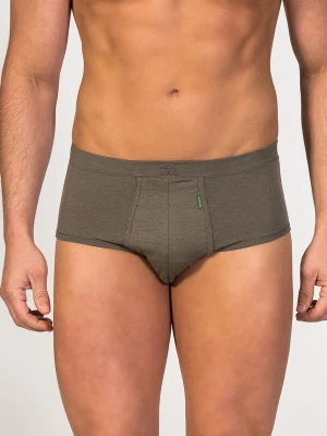 Obrázek produktu zd ZERO DEFECTS Slipy 'Saturno Soy fiber' tmavě zelená