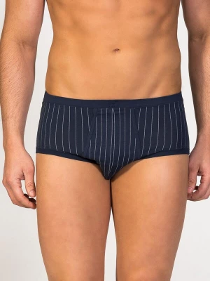 Obrázek produktu zd ZERO DEFECTS Slipy 'Senior Prinstriped Egyptian cotton' námořnická modř