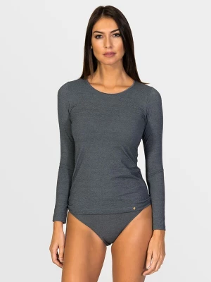 Obrázek produktu zd ZERO DEFECTS Tílko 'Artemisa Long-sleeve Soy fiber' tmavě šedá