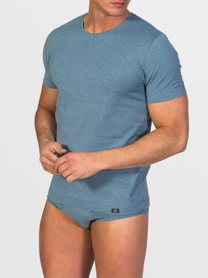 Obrázek produktu zd ZERO DEFECTS Tílko 'Crew-Neck Soy fiber' modrá džínovina
