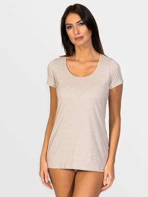 Obrázek produktu zd ZERO DEFECTS Tílko 'Hera Short-sleeve Soy fiber' béžová