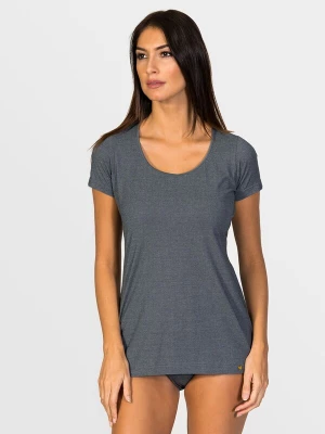 Obrázek produktu zd ZERO DEFECTS Tílko 'Hera Short-sleeve Soy fiber' tmavě šedá