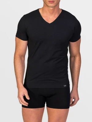Obrázek produktu zd ZERO DEFECTS Tílko 'V-Neck Soy fiber' černá