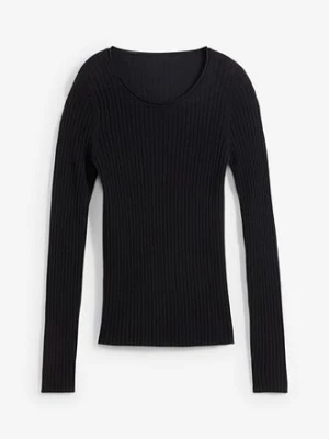 Obrázek produktu Žebrovaný svetr z merino vlny BonPrix