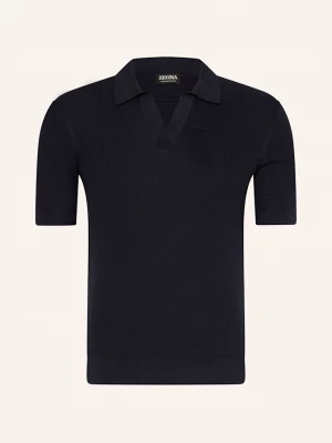 Obrázek produktu Zegna Úpletová Polokošile tmavě modrá