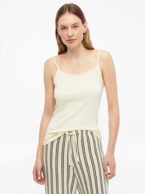 Obrázek produktu Žerzej se špagetovými ramínky a úzkým střihem Slim Fit s.Oliver béžová