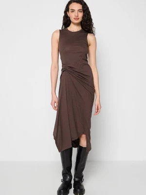 Obrázek produktu Žerzejové šaty AllSaints hnědá